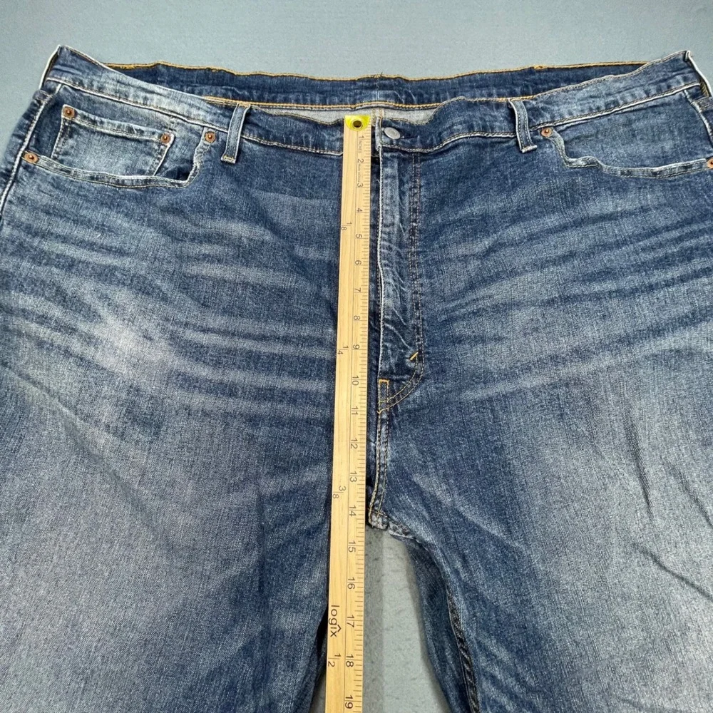 Levi's Blue 559 Relaxed Straight Denim Jeans Mens 50x34